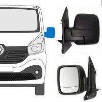 Specchietto laterale a regolazione manuale per Renault Trafic 2014- / Sinistra 8228