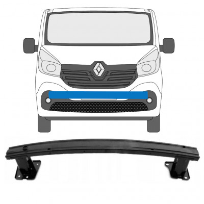 Rinforzo paraurti anteriore per Renault Trafic 2014- 7567