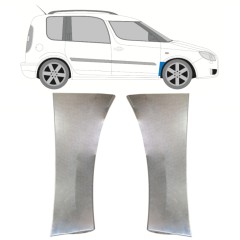 Pannello di riparazione parafango anteriore per Skoda Roomster Praktik 2006-2015 / Sinistra+Destra / Set 14695