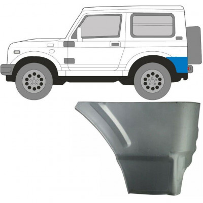 Pannello di riparazione sezione posteriore parafango posteriore per Suzuki Samurai 1981-2004  / Sinistra 7024