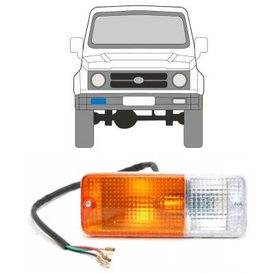 Indicatore di direzione laterale per Suzuki Samurai 1981- / Destra 15854