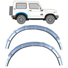 Pannello di riparazione attacco parafango posteriore per Suzuki Samurai 1981- / Sinistra+Destra / Set 11833