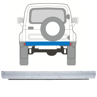 Pannello di riparazione sezione posteriore interna per Suzuki Samurai 1981- 16123
