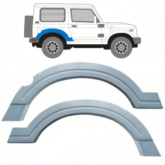 SUZUKI SAMURAI 1981-2004 PASSARUOTA POSTERIORE / SET