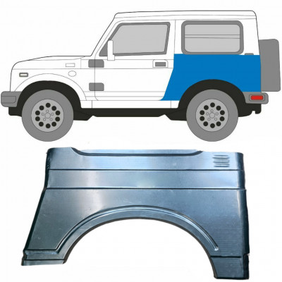 Pannello di riparazione parafango posteriore per Suzuki Samurai 1981-2004 / Sinistra 5440