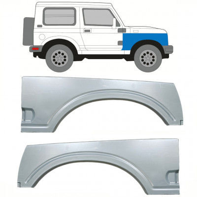 Pannello di riparazione parafango anteriore per Suzuki Samurai 1981-2004 / Sinistra+Destra / Set 10031