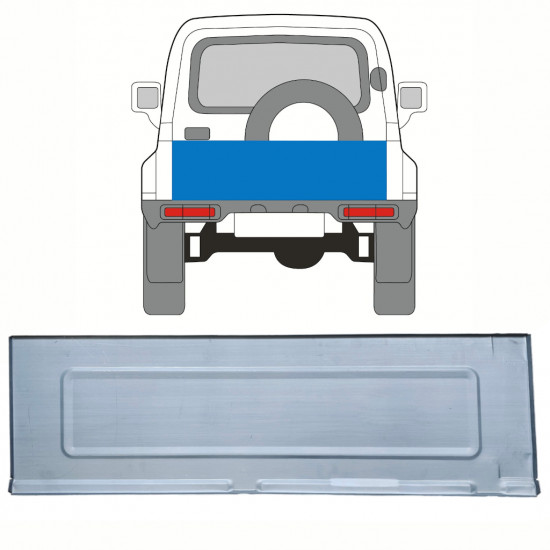 Pannello di riparazione porta posteriore per Suzuki Samurai 1981-2004 8974