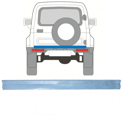 Pannello di riparazione sezione posteriore interna per Suzuki Samurai 1981-1998 11646