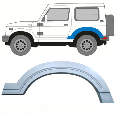 Pannello di riparazione parafango posteriore per Suzuki Samurai 1981-2004 / Sinistra 10818