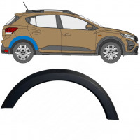 Modanatura laterale parafango posteriore per Dacia Sandero Stepway 2021- / Destra 11820