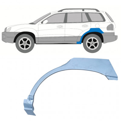 Pannello di riparazione parafango posteriore per Hyundai Santa Fe 2001-2006 / Sinistra 8245