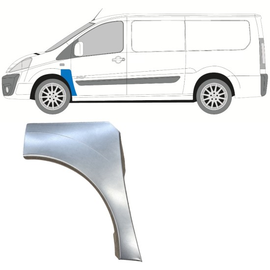 Pannello di riparazione parafango anteriore per Citroen Jumpy 2007-2016 / Sinistra 15230