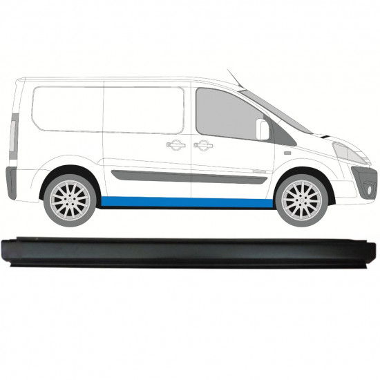 FIAT SCUDO DISPATCH EXPERT 2007- COMPLETO PANNELLO DI RIPARAZIONE DELLA SOGLIA / DESTRA