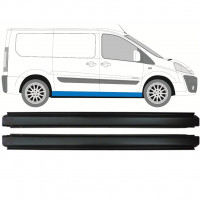 Sottoporta Lamiera Completo per Fiat Scudo Dispatch Expert 2007- / Sinistra+Destra / Set 10458