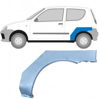 Pannello di riparazione parafango posteriore per Fiat Seicento 1998-2010 / Sinistra 6513