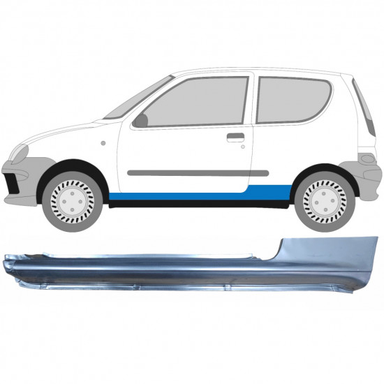 Fiat Seicento 1998>2010 - 2C Autoforniture ricambi carrozzeria per auto,  accessori