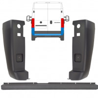 Paraurti posteriore per Fiat Ducato 2006-2018 / Set 10536