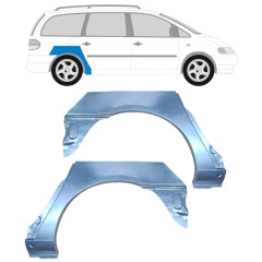Pannello di riparazione parafango posteriore per Ford Galaxy 1995-2010 / Sinistra+Destra / Set 14008