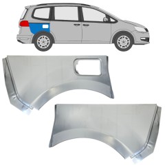 Pannello di riparazione parafango posteriore per Volkswagen Sharan 2010-2022 / Sinistra+Destra / Set 14599