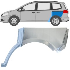 Pannello di riparazione parafango posteriore per Volkswagen Sharan 2010-2022 / Sinistra / Set 14604