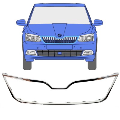 Cadre de calandre per Skoda Fabia 2014-2018 16190