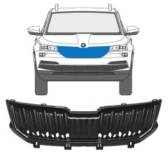 Griglia per Skoda Karoq 2017-2022 / Set 17235