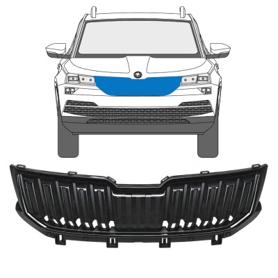 Griglia per Skoda Karoq 2017-2022 / Set 17235