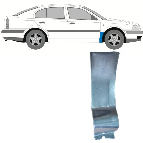 Pannello di riparazione parafango anteriore per Skoda Octavia 1996-2010 / Destra 8952