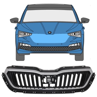 Griglia per Skoda Scala 2019- 17229