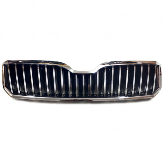 Griglia cromata per Skoda Superb 2013-2015 7553