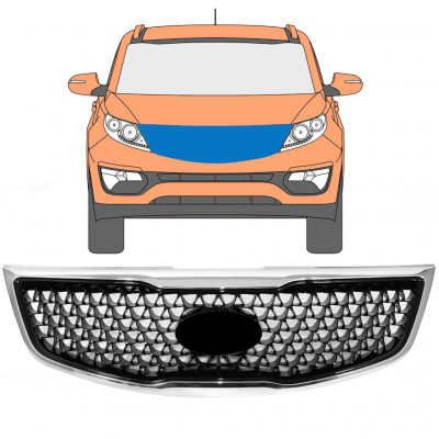 Frangivento Per KIA Sportage 5 Porte (10/1994 - 2004), Deflettori Aria Laterali In Plastica, Compatibili Con Modello 1991-2004