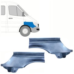 Pannello di riparazione parafango anteriore per Mercedes Sprinter 1995-2006 / Sinistra+Destra / Set 10154