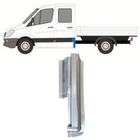 Lamiera di riparazione dell'angolo posteriore per Mercedes Sprinter 2006-2018 / Destra / Doppia cabina 14978