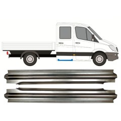 Lamiera di riparazione sottoporta posteriore per Mercedes Sprinter 2006-2018 / Sinistra+Destra / Set 14568