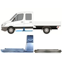 Set di pannelli di riparazione per Mercedes Sprinter 2006-2018 / Sinistra / Doppia cabina / 14781 Set di pannelli di riparazione per Mercedes Sprinter 2006-2018 / Sinistra / Doppia cabina / 14781