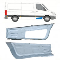 Pannello di riparazione gradino anteriore per Mercedes Sprinter 2006 - / Sinistra+Destra / Set 10208