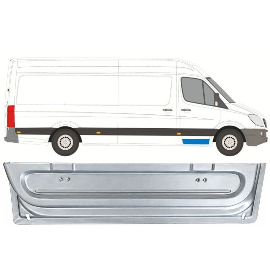 Pannello di riparazione porta anteriore interno per Mercedes Sprinter 2006-2018 / Destra 17053