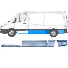 Set di pannelli di riparazione per Volkswagen Crafter 2005-2017 / Sinistra / 14503