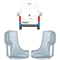 Lamiera di riparazione dell'angolo posteriore per Volkswagen Crafter 2005-2017 / Sinistra+Destra 15507