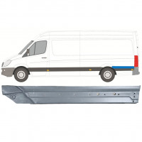 Pannello di riparazione parafango posteriore per Mercedes Sprinter 2006- / Sinistra 12055