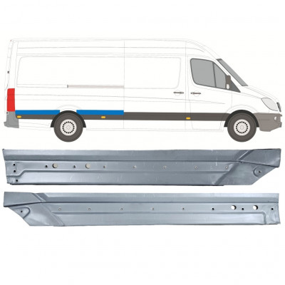 MERCEDES SPRINTER 2006- PANNELLO DI RIPARAZIONE DELL\'ALA POSTERIORE / SET / DESTRA