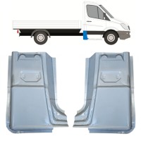 Lamiera di riparazione dell'angolo posteriore per Mercedes Sprinter 2006-2018 / Sinistra+Destra / Cabina singola / Set 15071