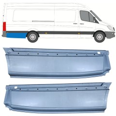 Pannello di riparazione parafango posteriore per Mercedes Sprinter 2006-2018 / Sinistra+Destra / Set 12648