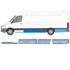 Set di pannelli di riparazione per Mercedes Sprinter 2006-2018 / Sinistra / 12429