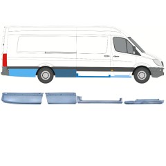 Set di pannelli di riparazione per Mercedes Sprinter 2006-2018 / Destra / 12428