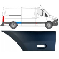 Modanatura laterale parafango posteriore per Mercedes Sprinter 2018- / Destra 16650