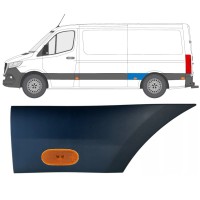 Modanatura laterale parafango posteriore con lampada per Mercedes Sprinter 2018- / Sinistra / Set 16653