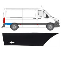 Modanatura laterale parafango posteriore dietro la ruota per Mercedes Sprinter 2018- / Destra 16644