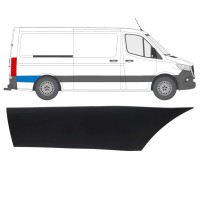 Modanatura laterale parafango posteriore dietro la ruota per Mercedes Sprinter 2018- / Destra 16642