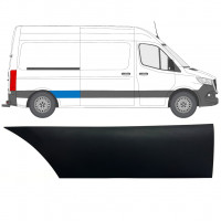 Modanatura laterale parafango posteriore per Mercedes Sprinter 2018- / Destra 12938
